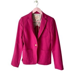 Brooks Brothers Red Fleece Linen Jacket
